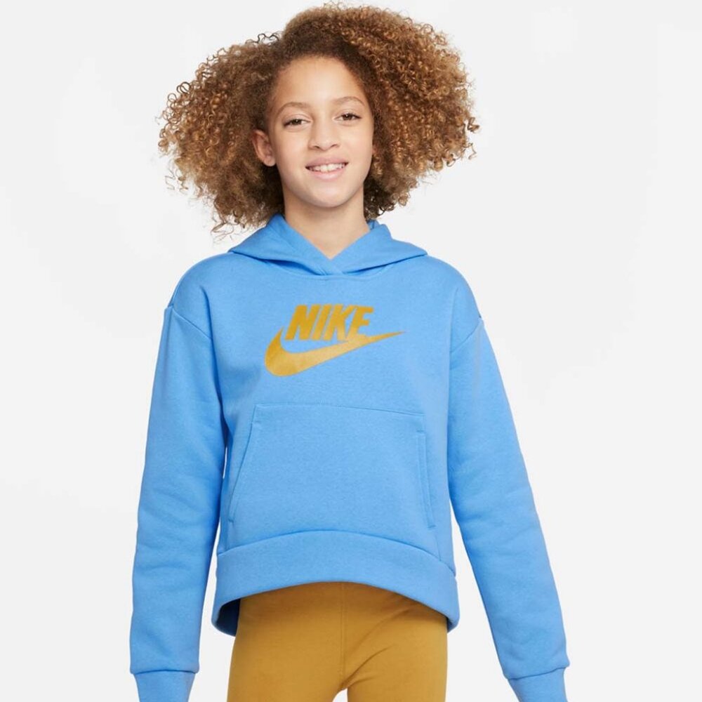 Nike University Blue & Goldtone Hoodie